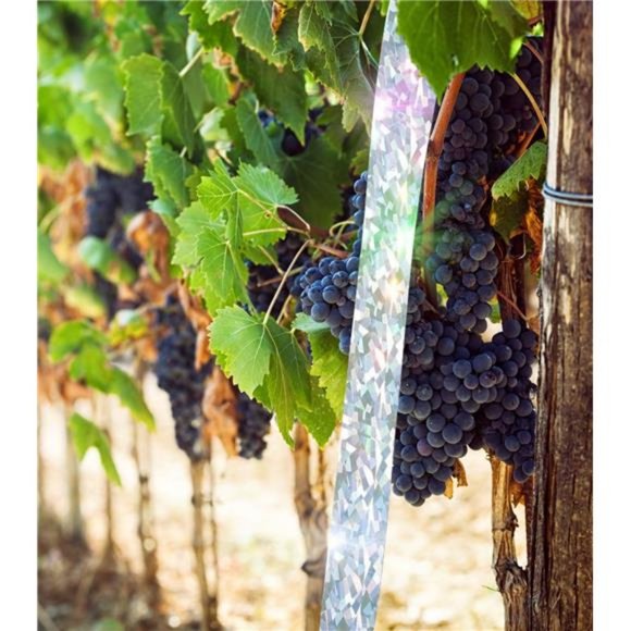 Premium Quality Bird Deterrent Reflective Scare Tape Ribbon 350 ft Long - Picture 3 of 6